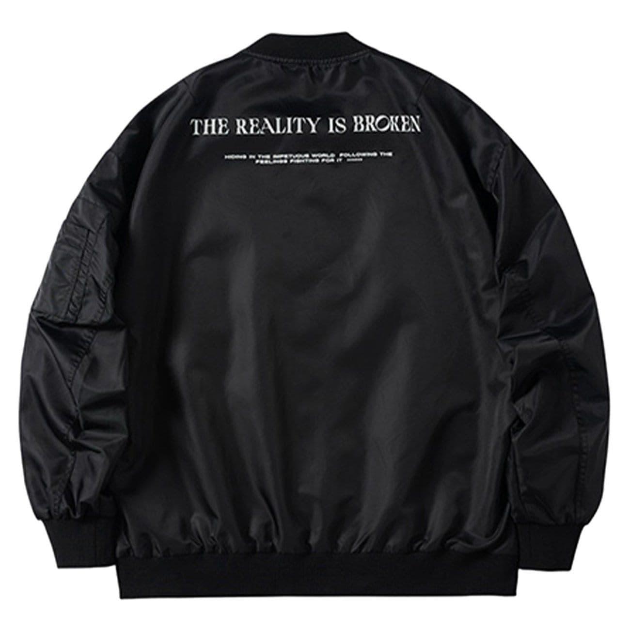 Metallic Light Hidden Zipper Pocket Jacket