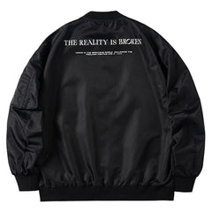Metallic Light Hidden Zipper Pocket Jacket
