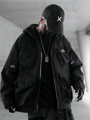 Large Back Pocket Cargo Jacket