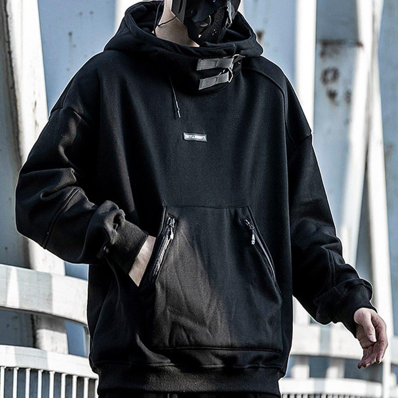 Removable Fish Mouth Hoodies