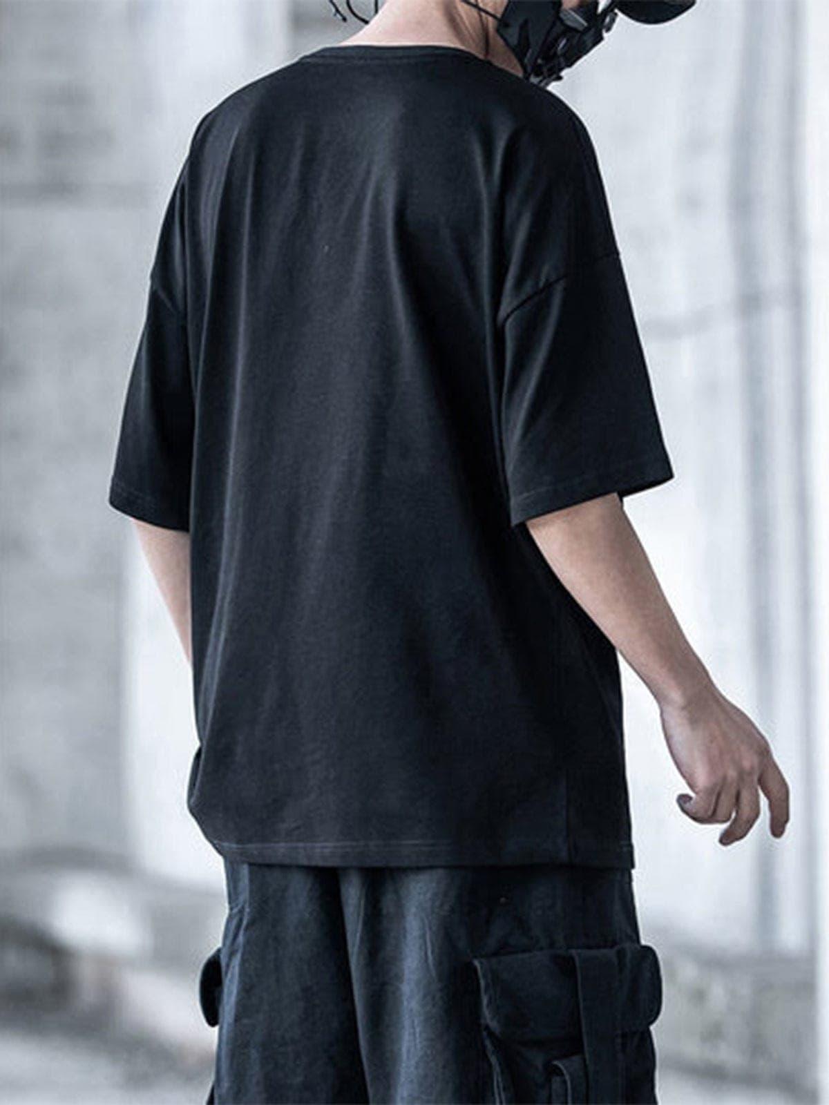 Dark Multi Pockets Tee