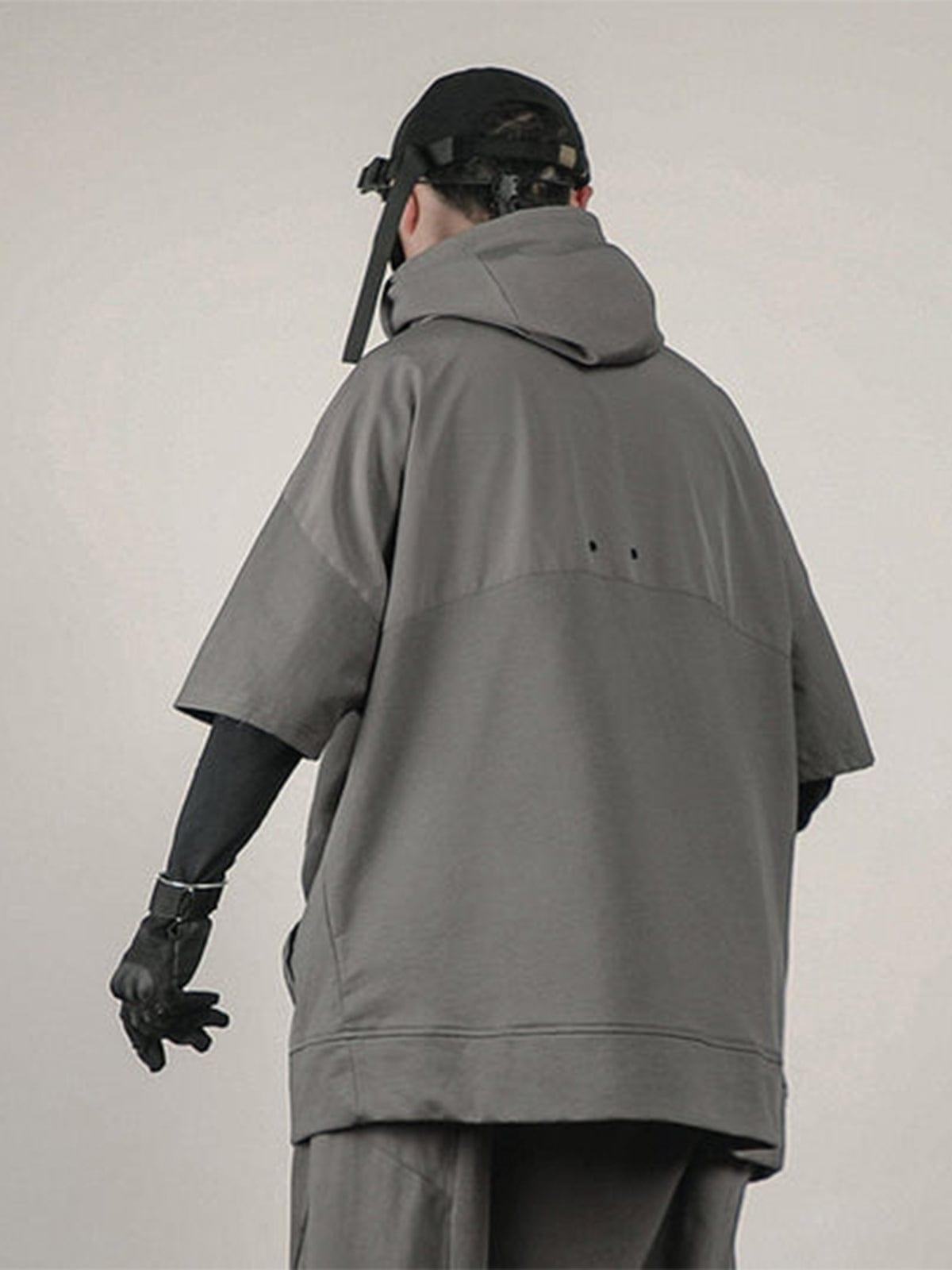Function Hooded Drawstring Tee