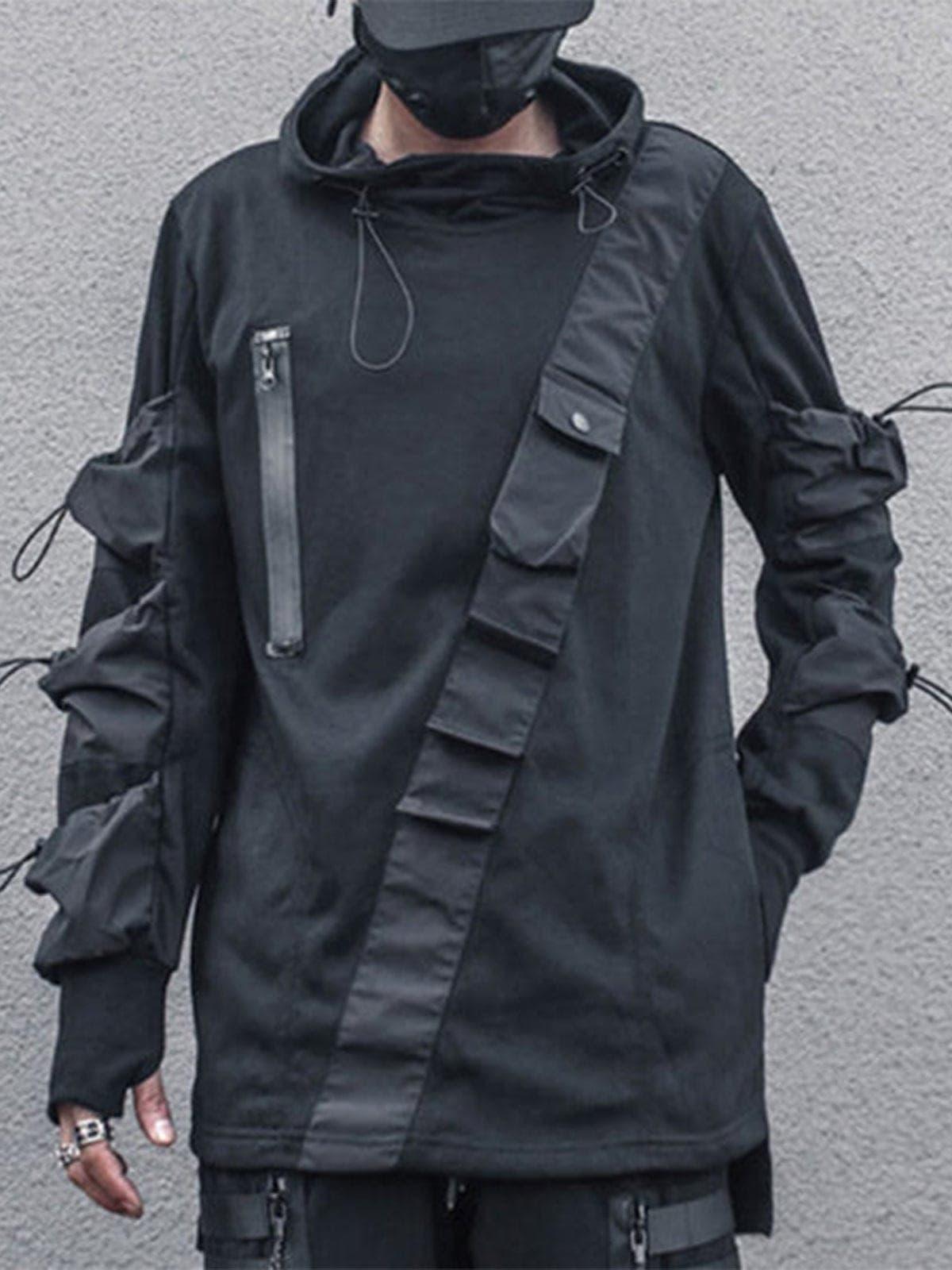 Dark Function Ninja Multi-pocket Hoodies