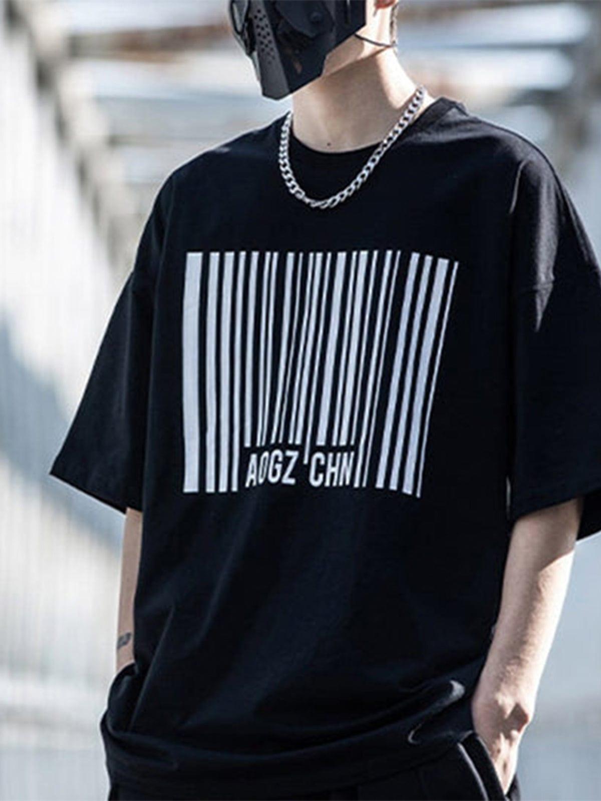 Barcode Cotton Graphic Tee