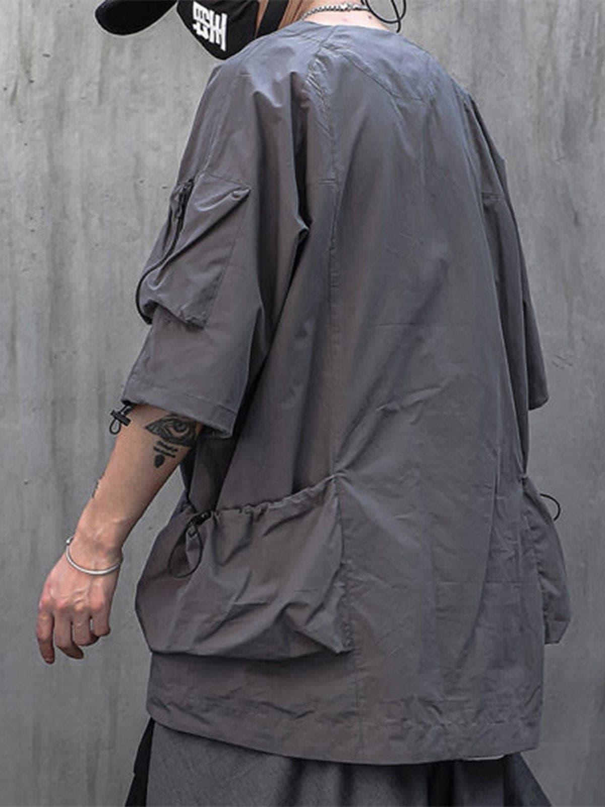 Combat Drawstring Cargo Tee