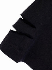 Cut Irregular Hem Tee
