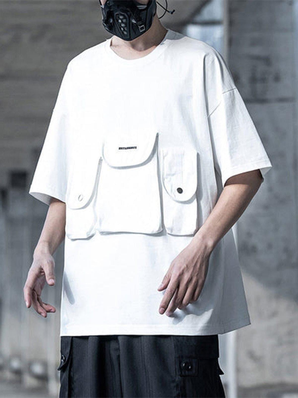 Dark Multi Pockets Tee