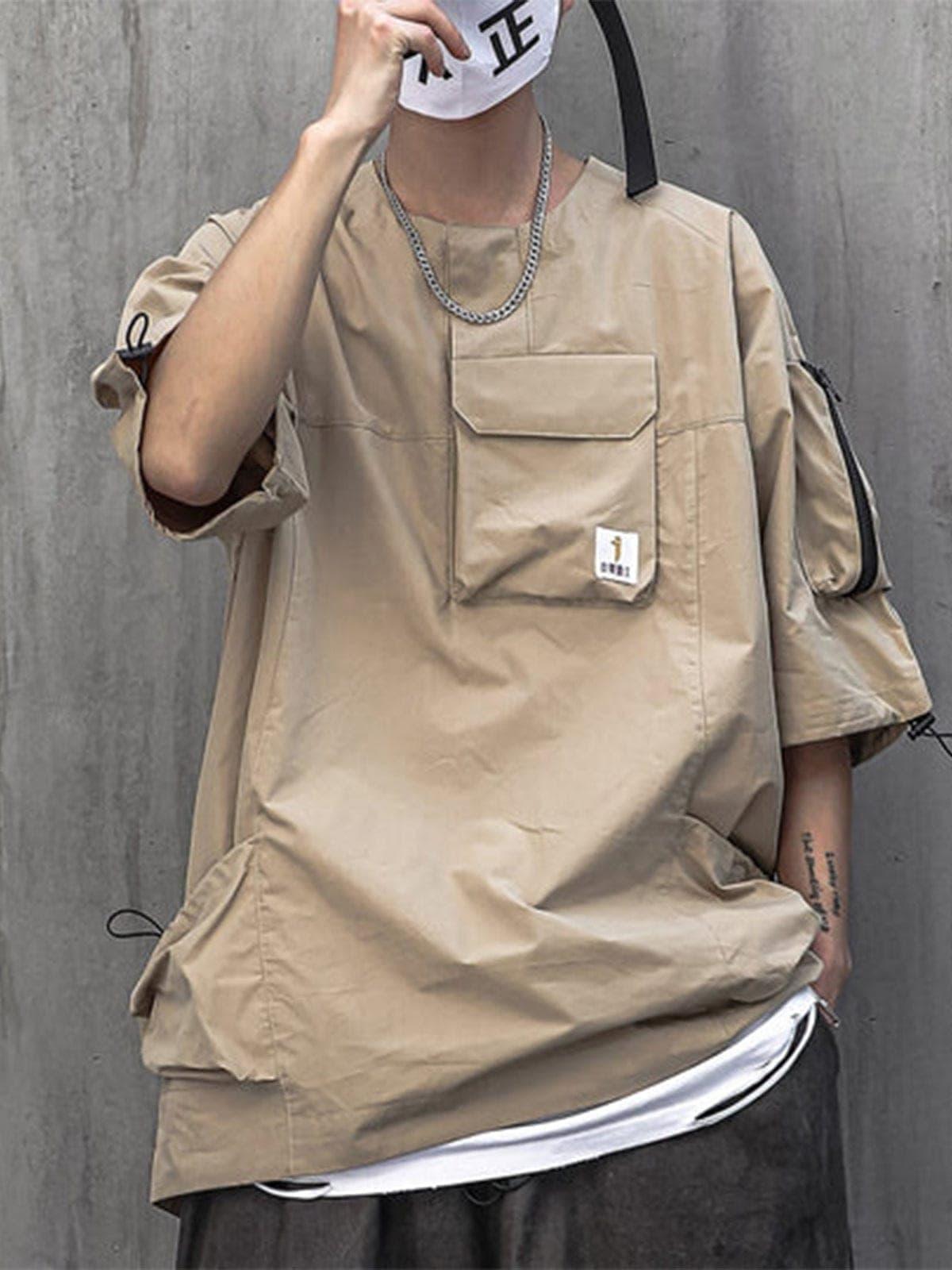 Combat Drawstring Cargo Tee