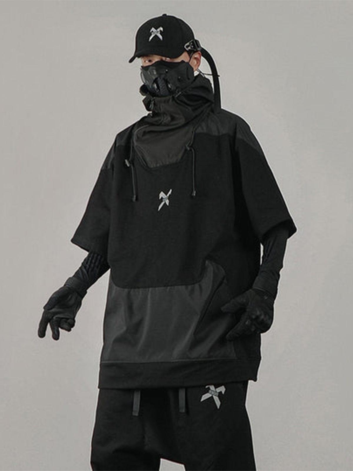 Function Hooded Drawstring Tee