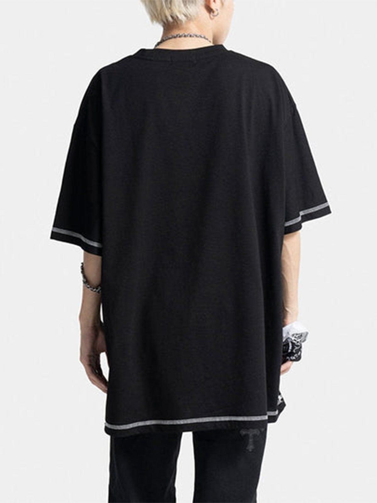 Splash Ink Letters Graphic Tee