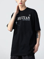 Circle Stars Letters Graphic Tee