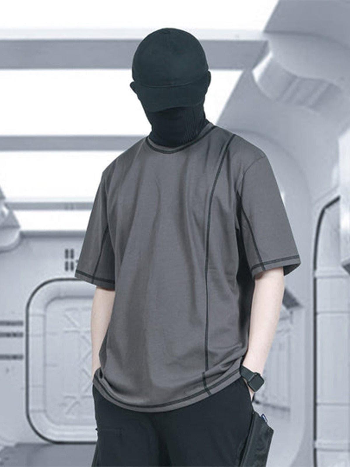 Cyberpunk Bright Line Cotton Tee
