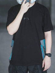 Functional Reflective Pocket Cotton Tee