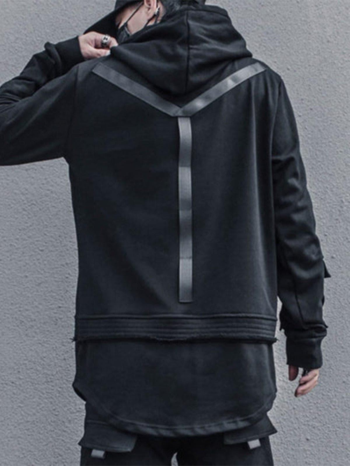 Dark Patchwork Hoodies