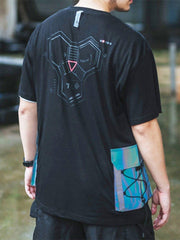 Functional Reflective Pocket Cotton Tee