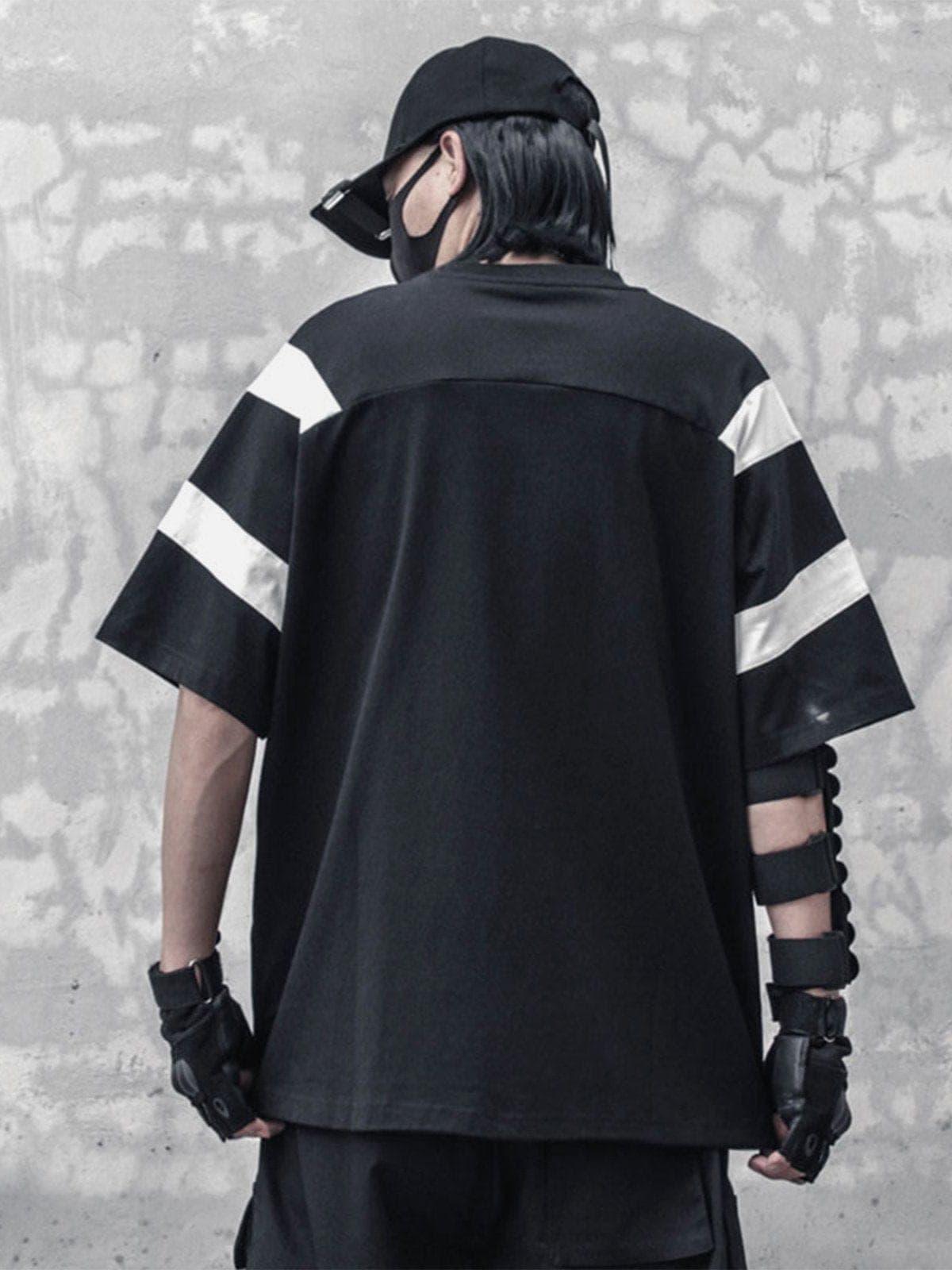Patchwork Triangle Stripes Tee