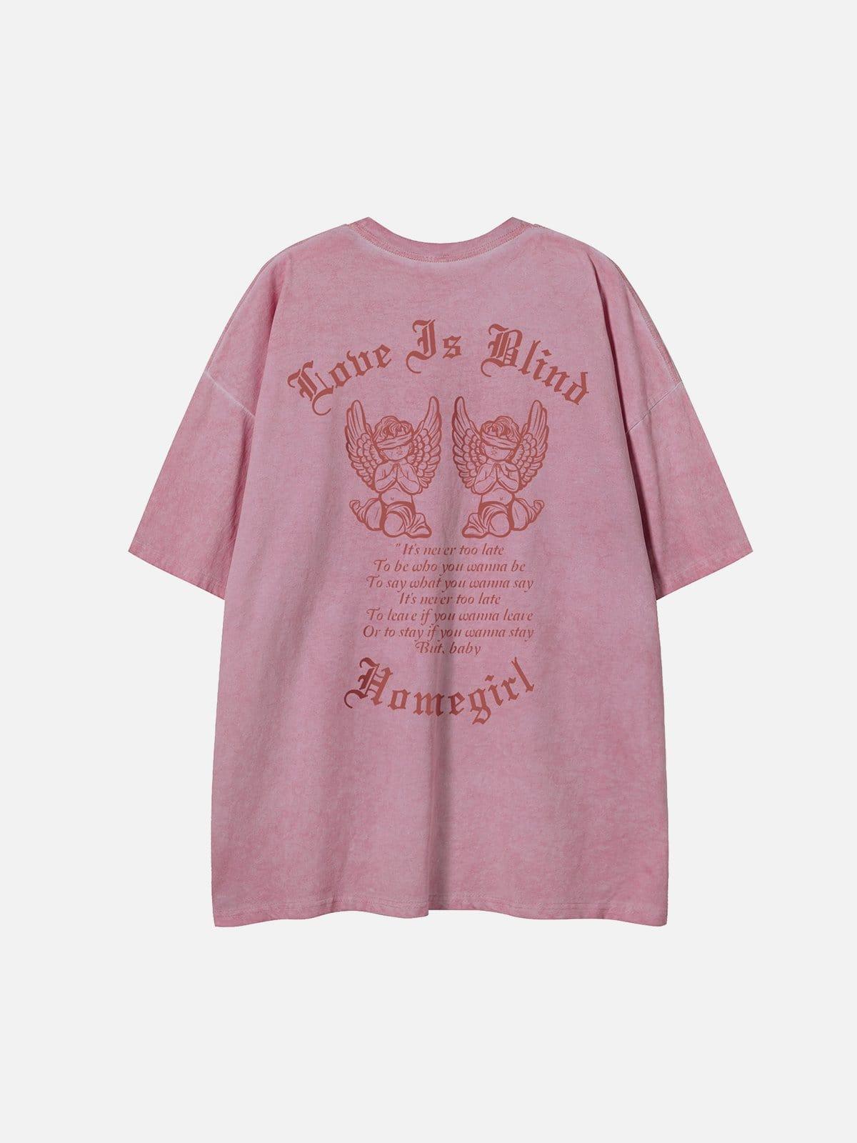 Washed Little Angel Graphic Tee