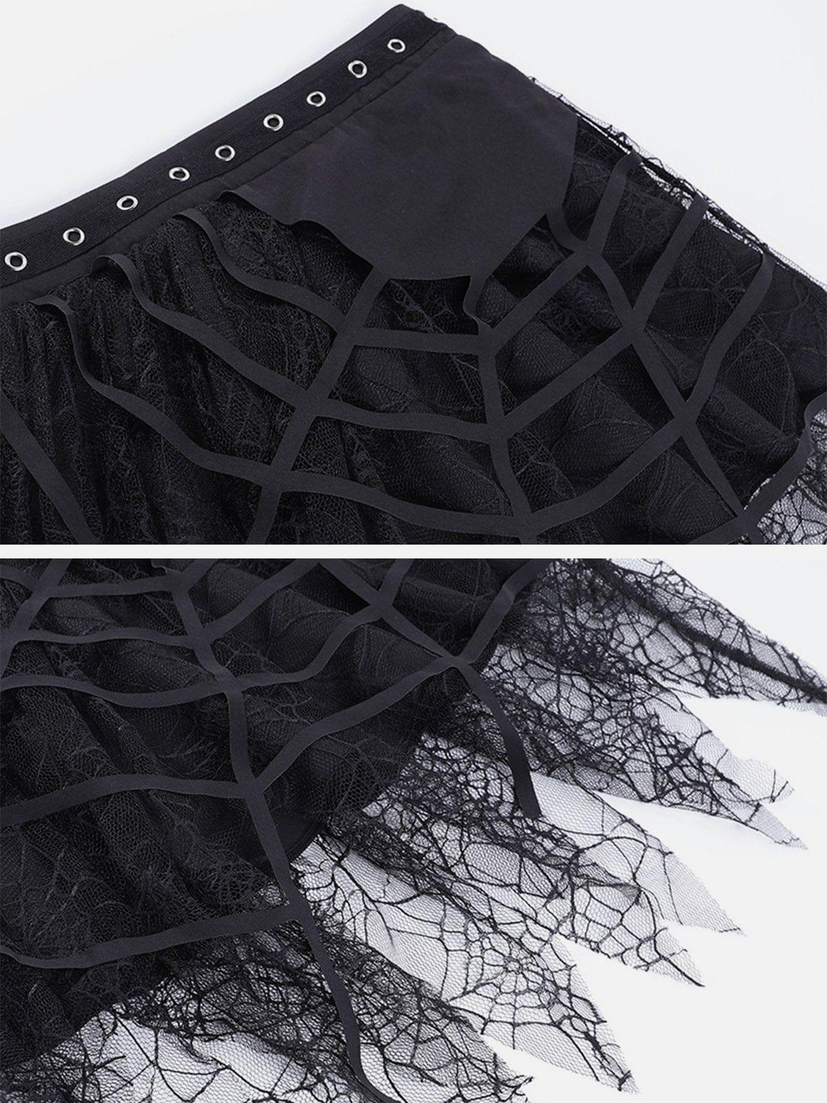 Lace Spider Web Skirt