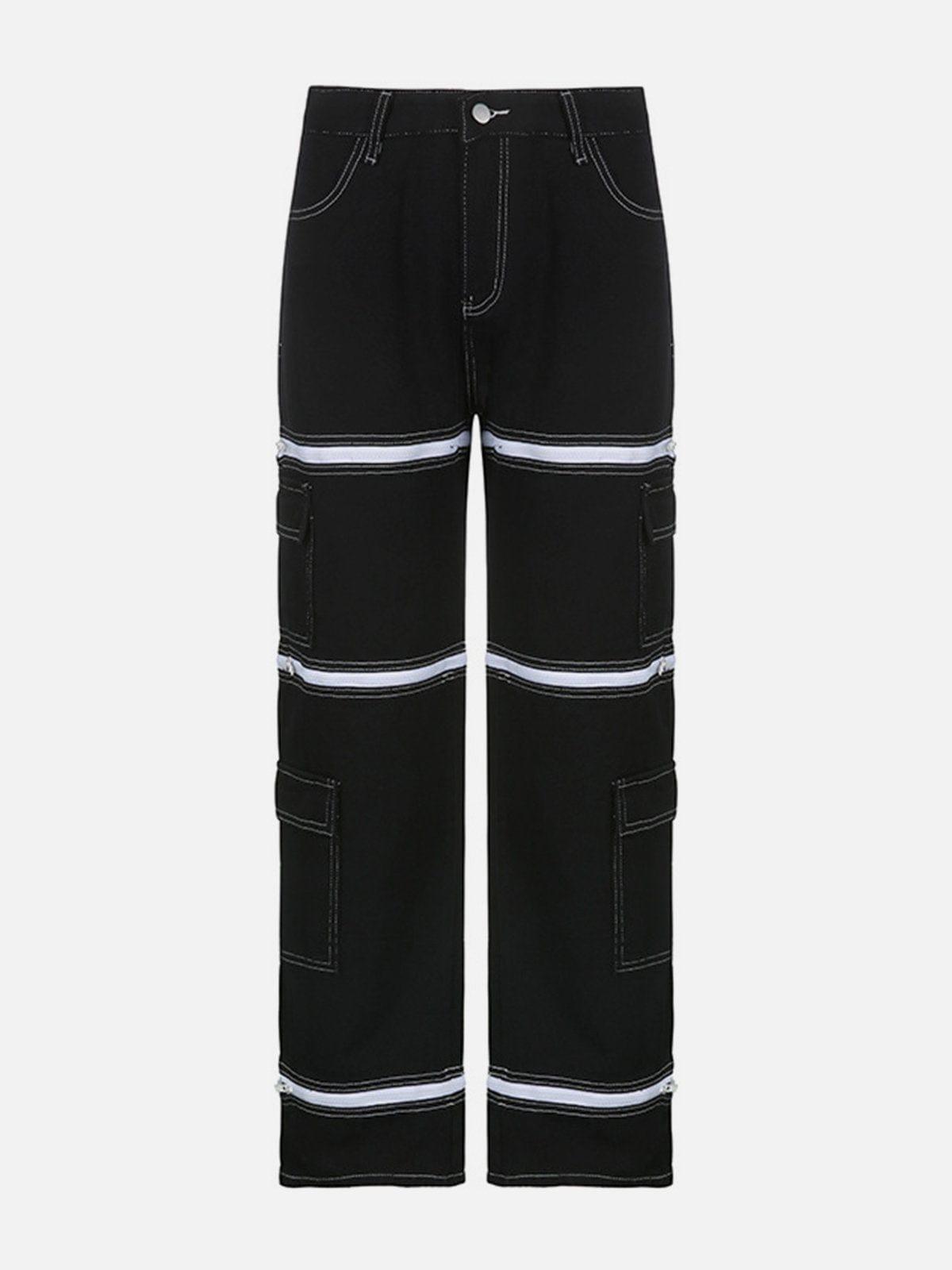 Detachable Zip Up Jeans