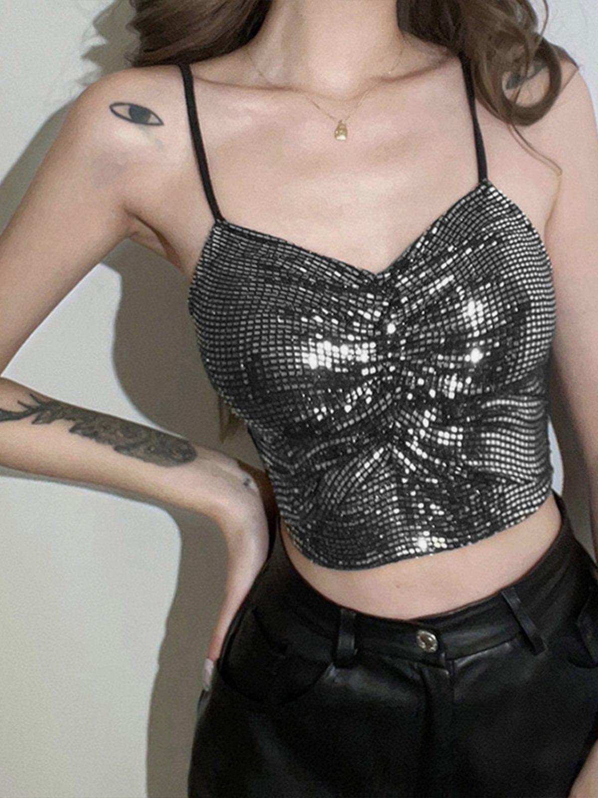 Sexy Cropped Navel Slim Vest