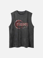 Stereoscopic Moon Suede Vest