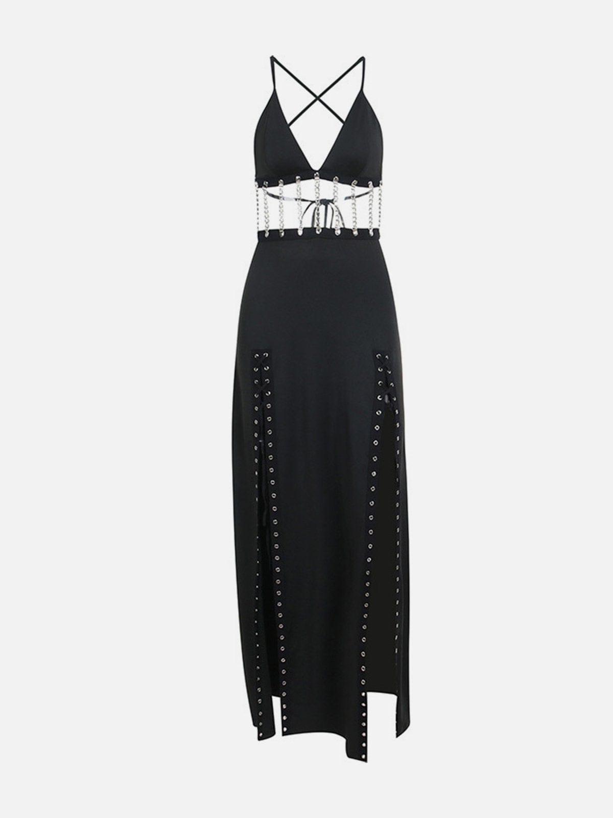 Chain Hollow Dress