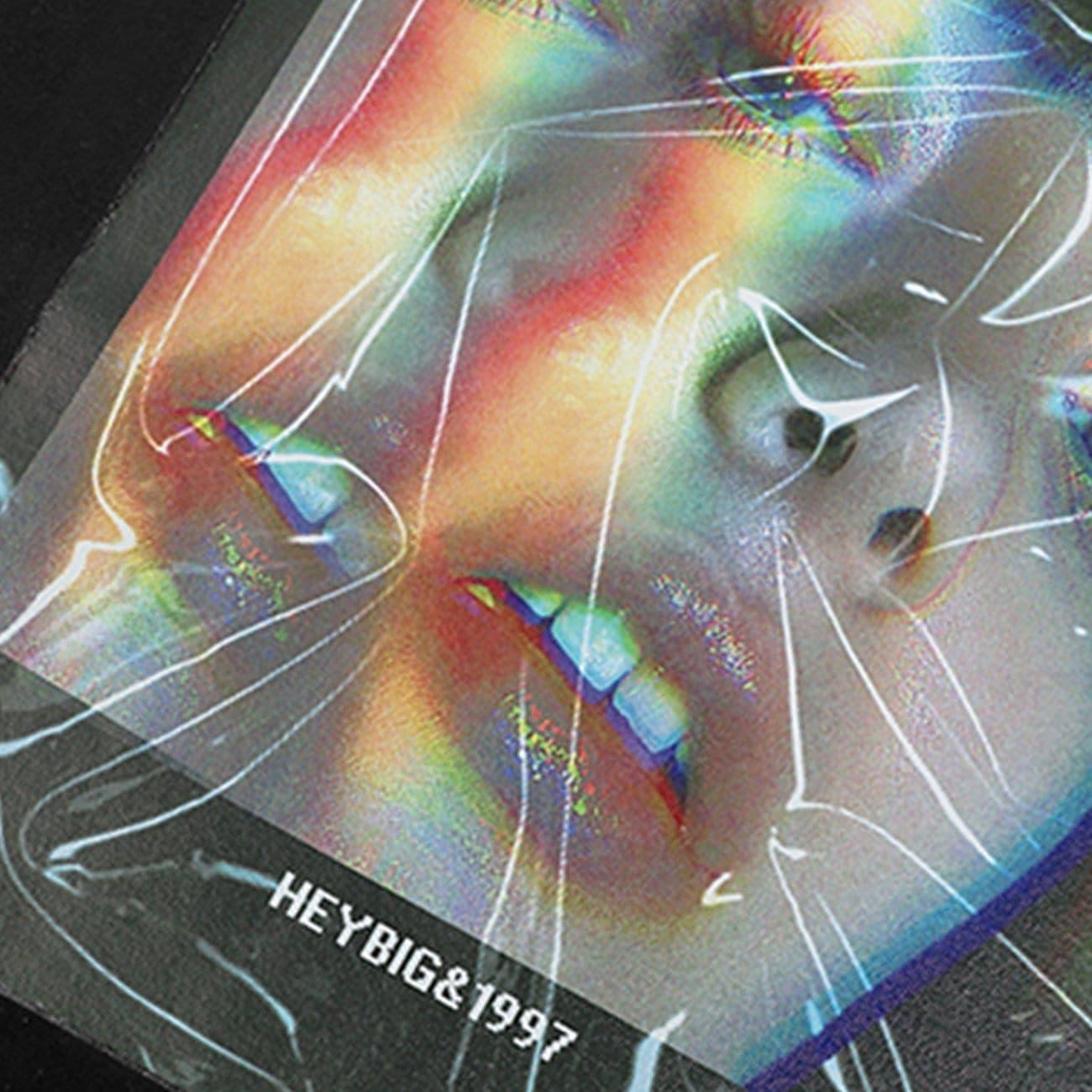 Refracting Face Print Tee