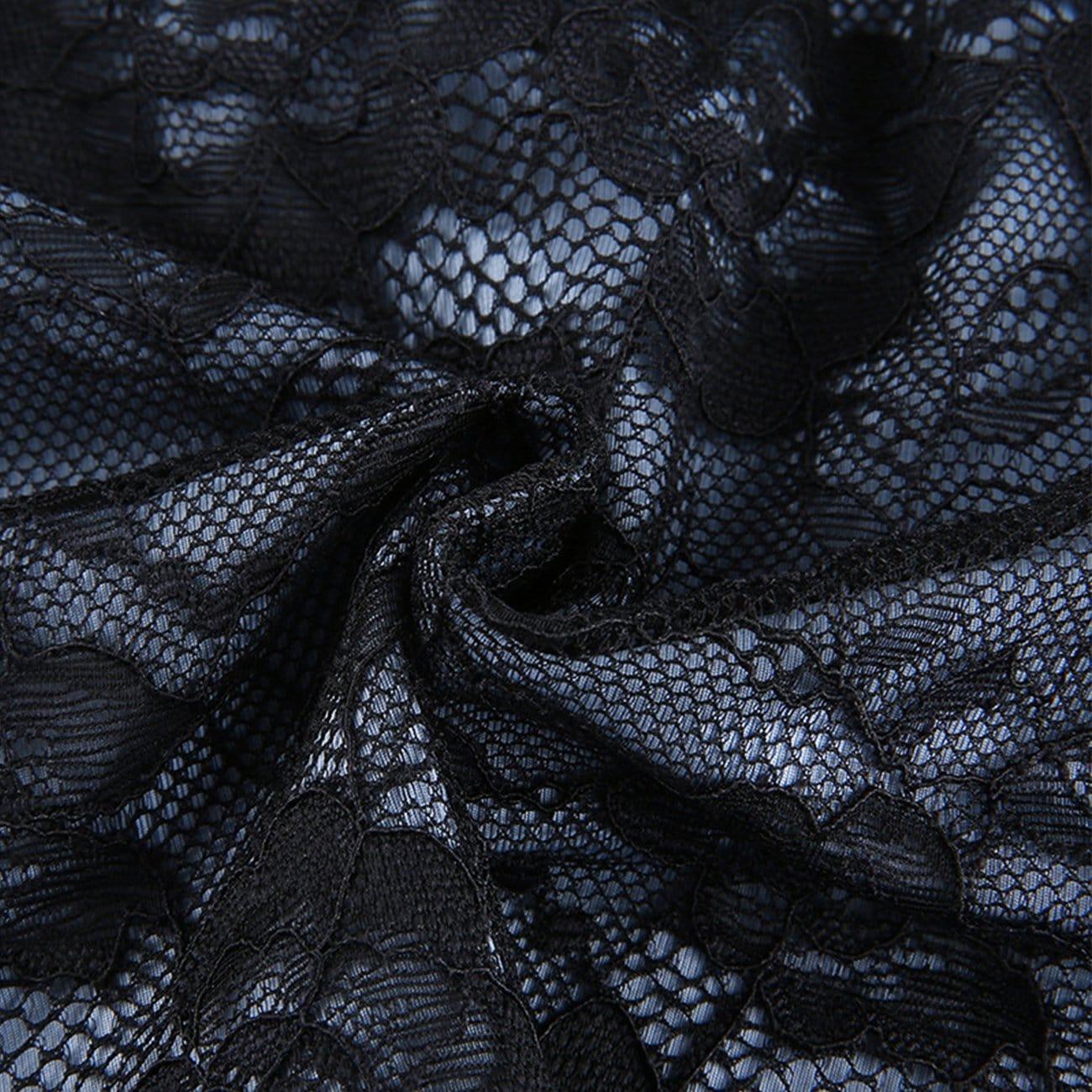 Tie Rope Lace Vest