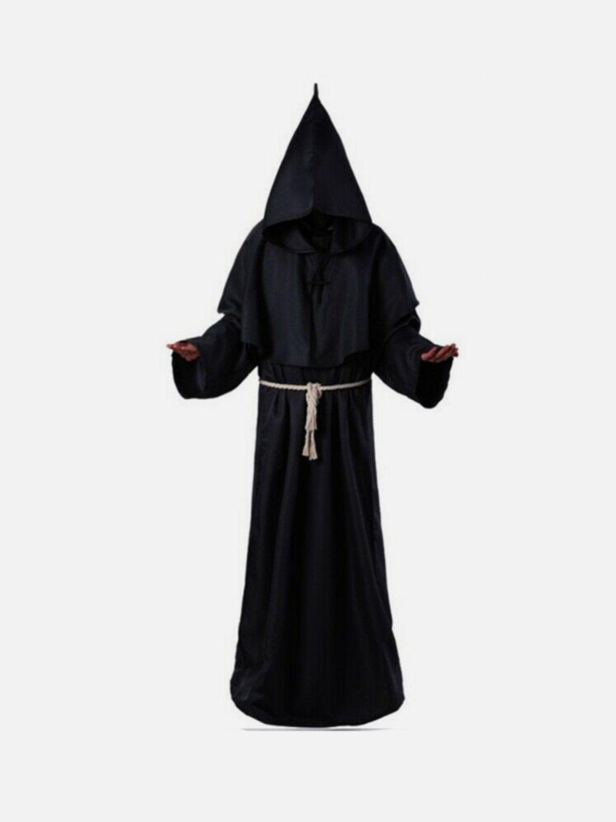 Solid Color Straps Cloak
