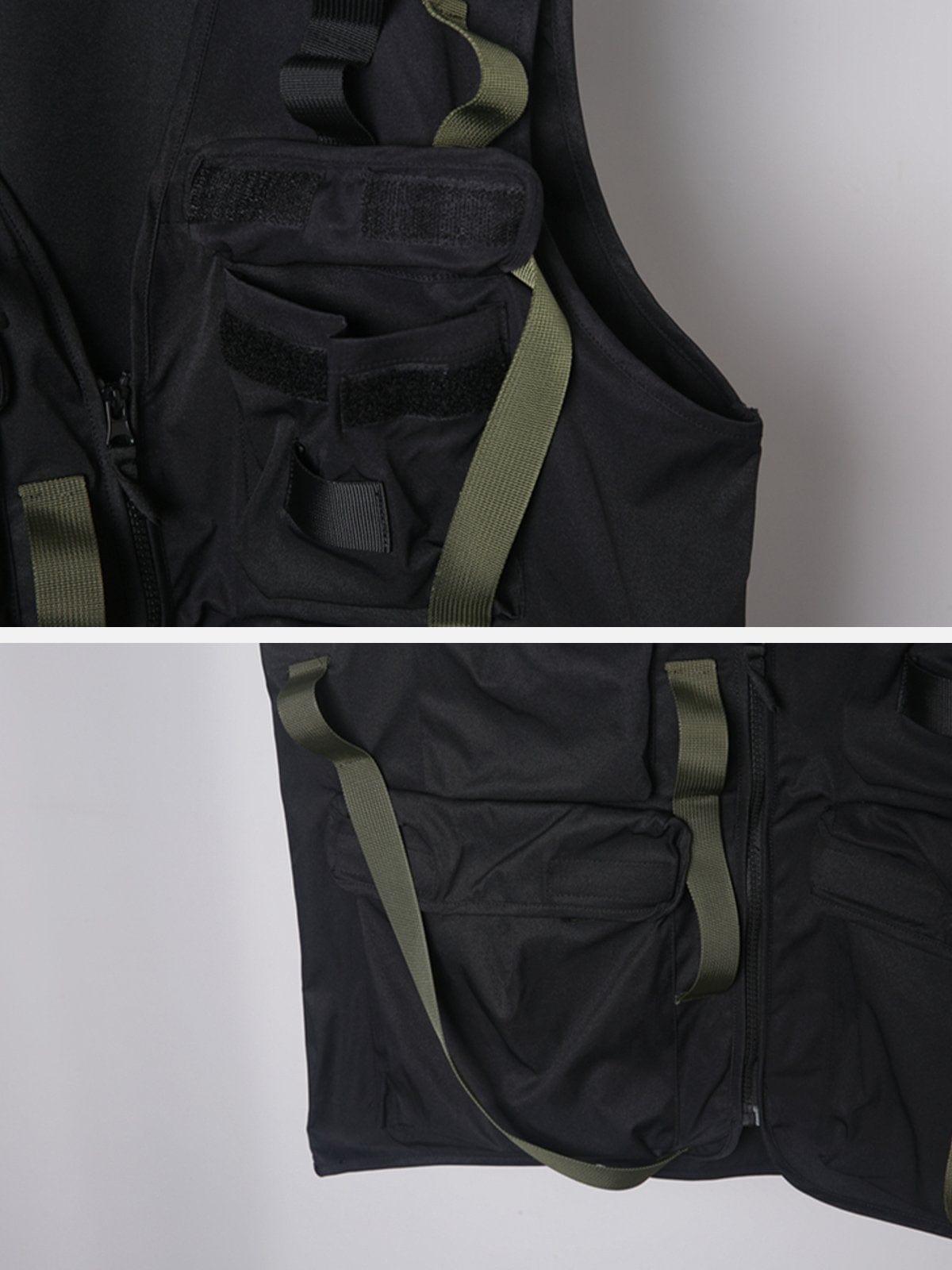 Multi Pockets Function Vest