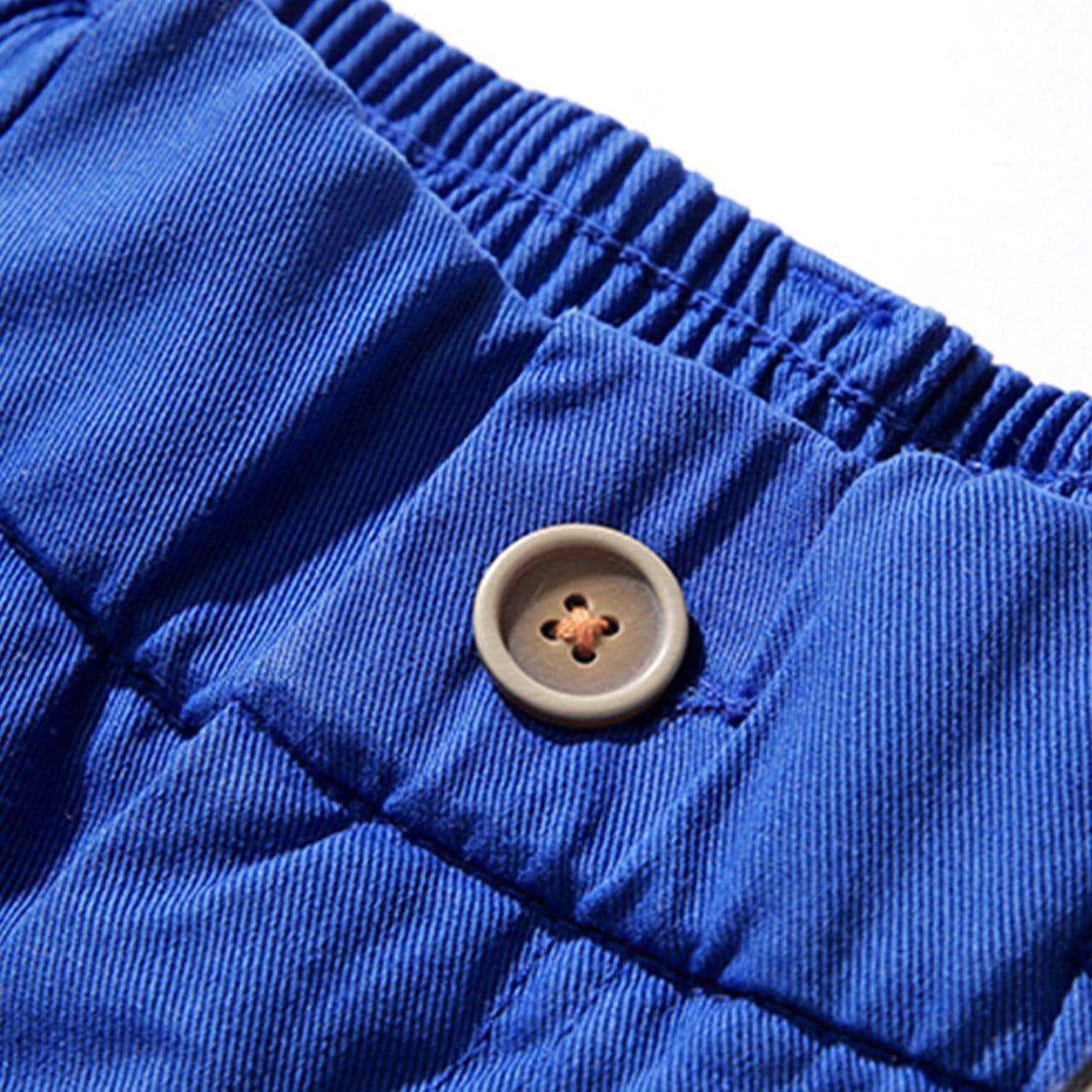 Detachable Drawstring Cargo Shorts