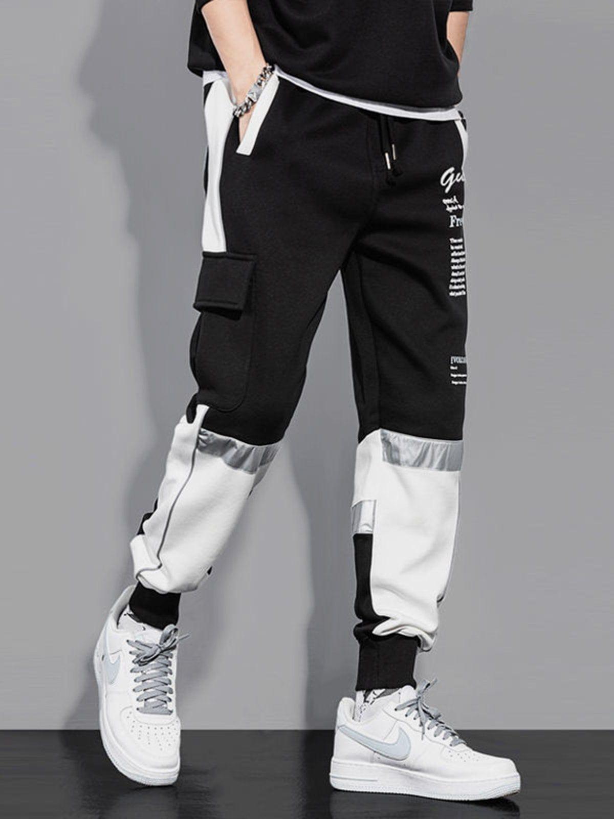 Patchwork Reflective Pants