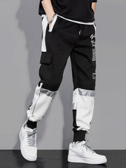Patchwork Reflective Pants