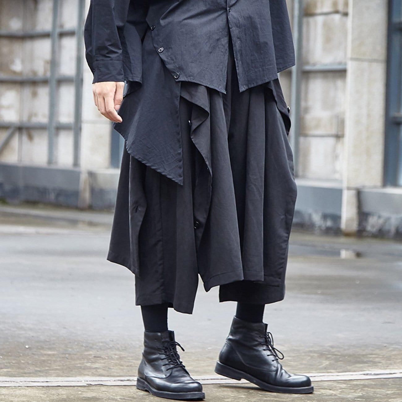 Dark Function Irregular Oversized Pants