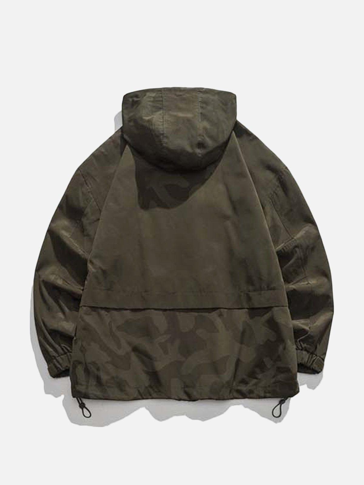 Patchwork Camouflage Jacket