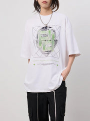 Alphabet Face Graphic Tee