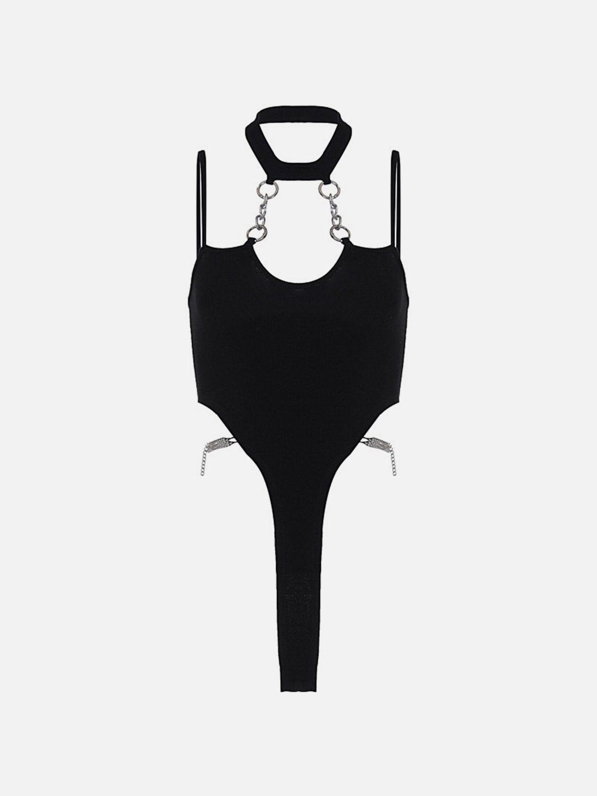 Hollow Chain Jumpsuit