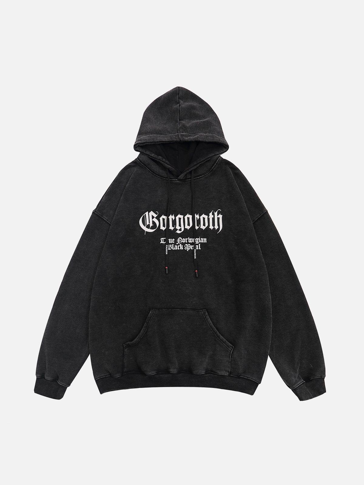 Cross Washed Hoodie