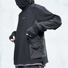 Functional Ninja Patchwork Sweatshirt