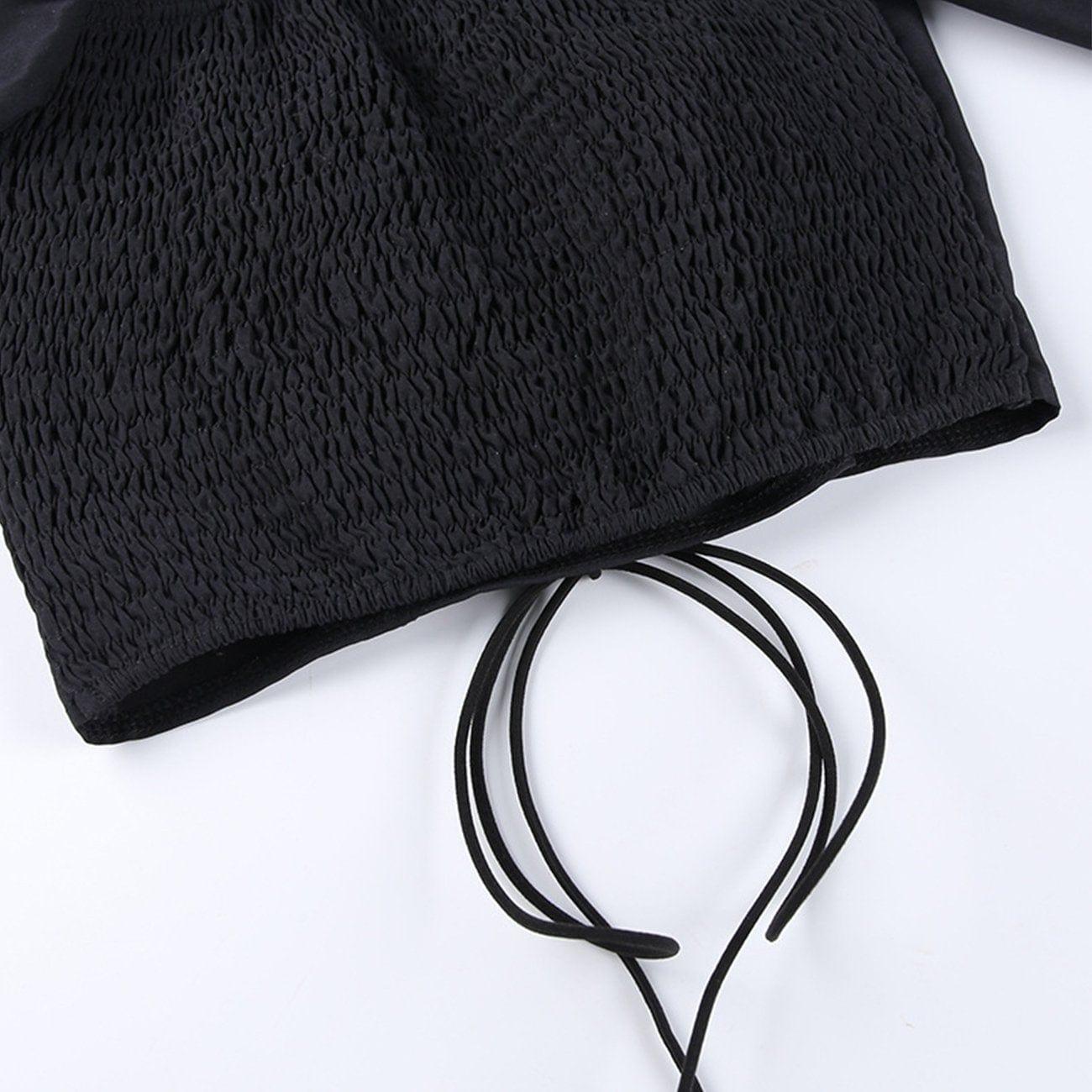 Tie Rope Trumpet Long Sleeve T Shirt