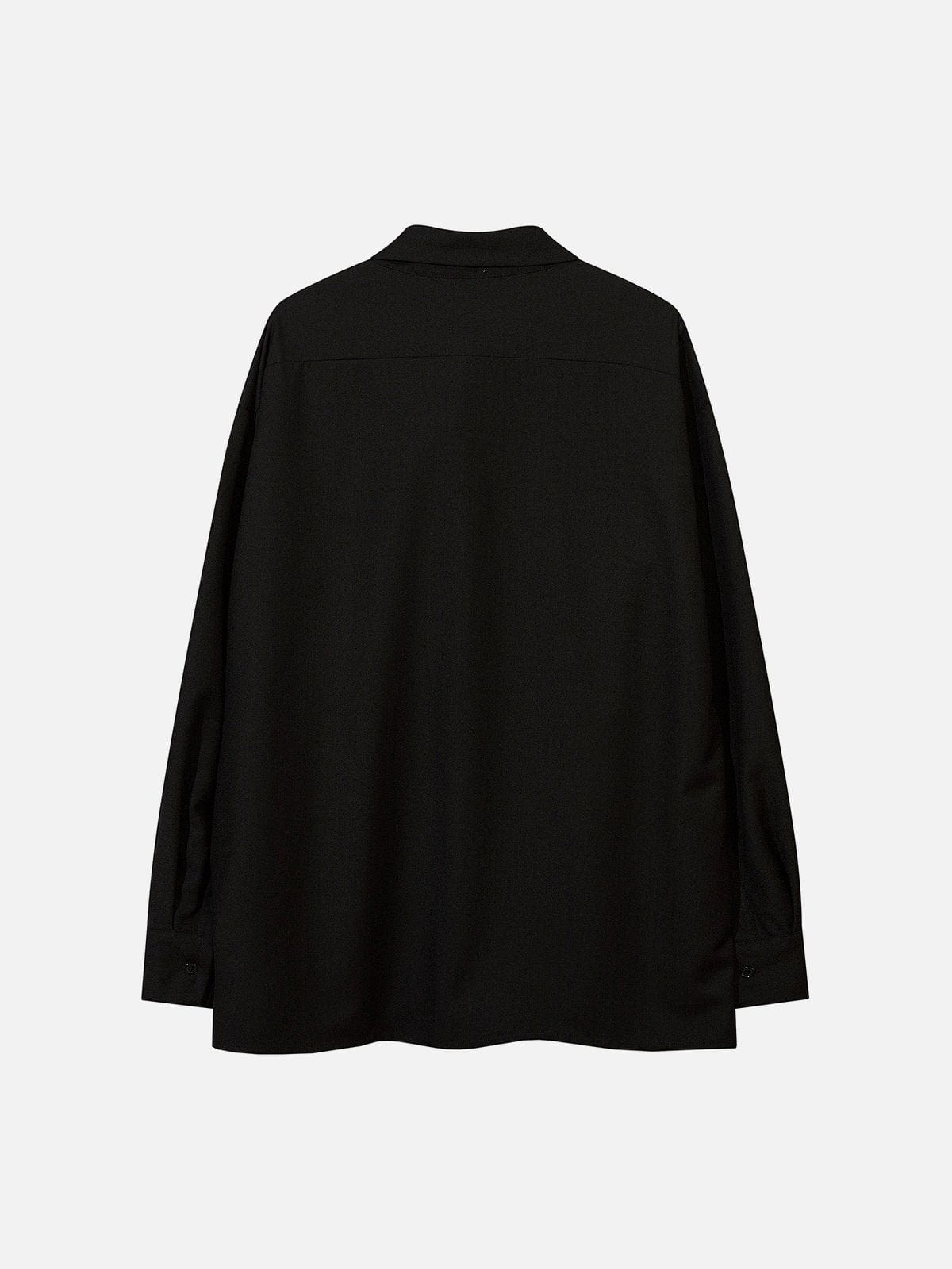 Chain Tie Long Sleeve Shirt