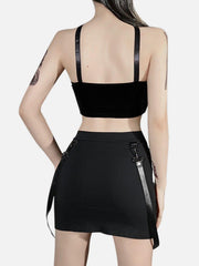Sexy Cross Straps Vest