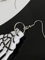Hip Hop Ghost Hand Earrings