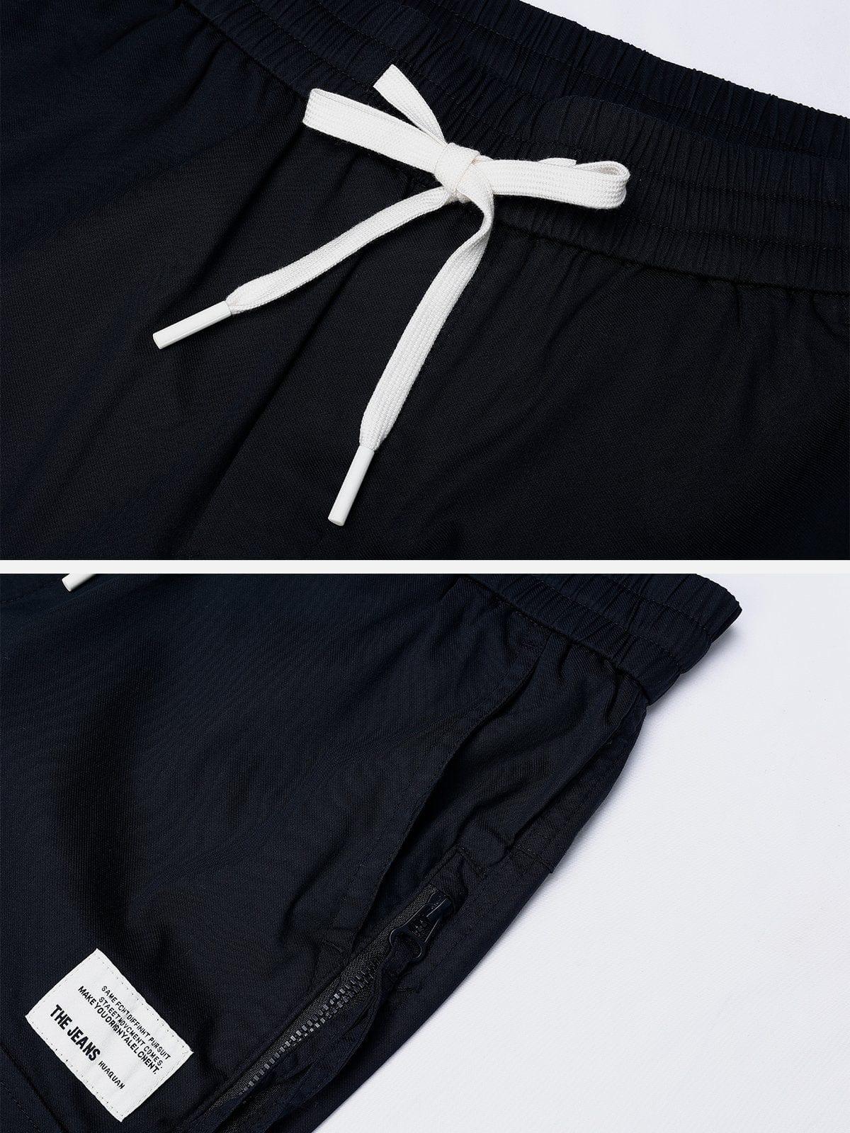Side Zip Up Cargo Pants