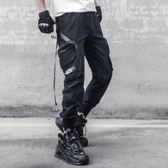 Multi Pockets Ribbon Function Pants