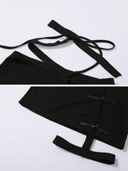 Strappy Leg Ring Skirt