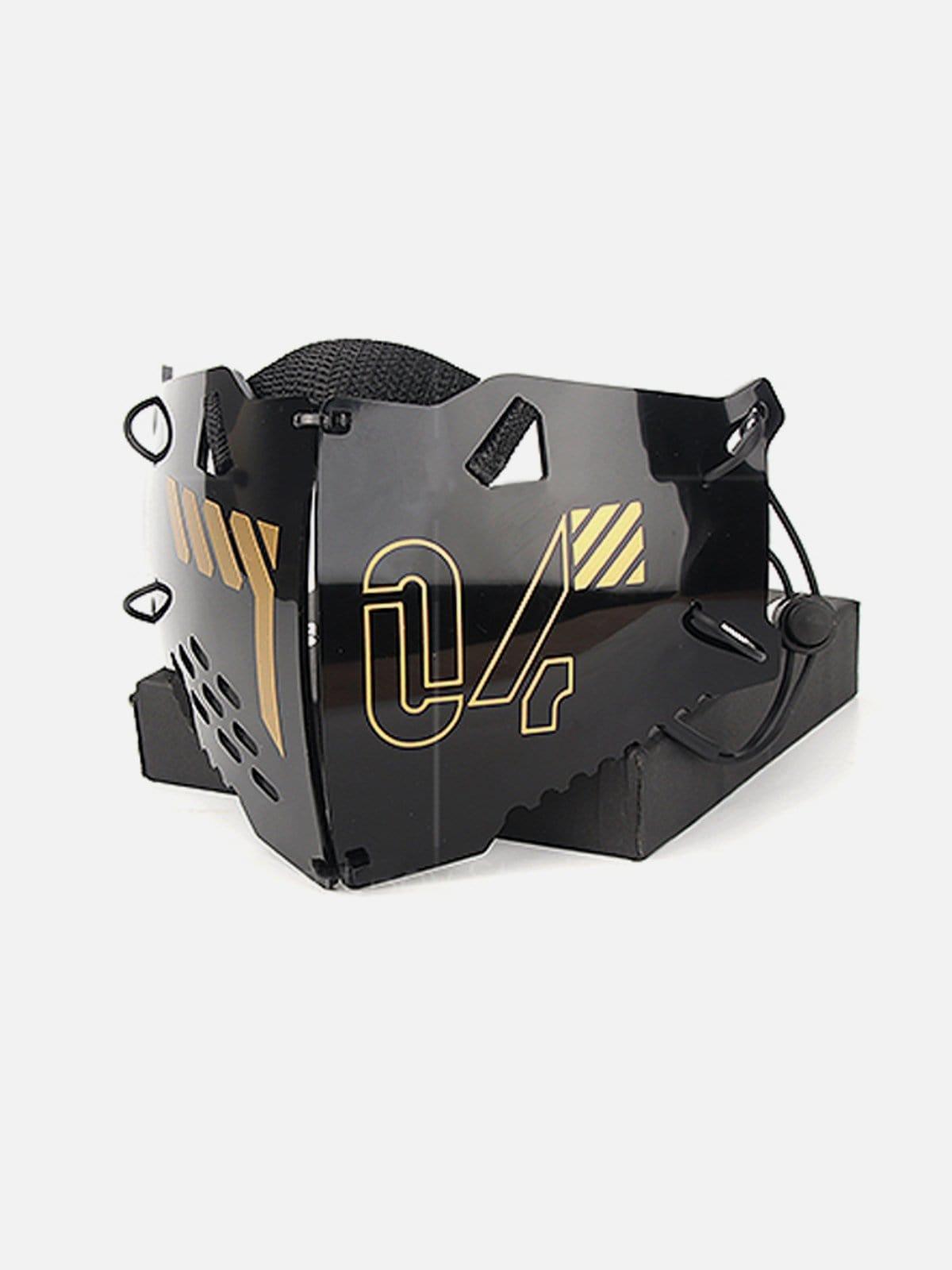 Mechanical Hollow Out Cyberpunk Mask