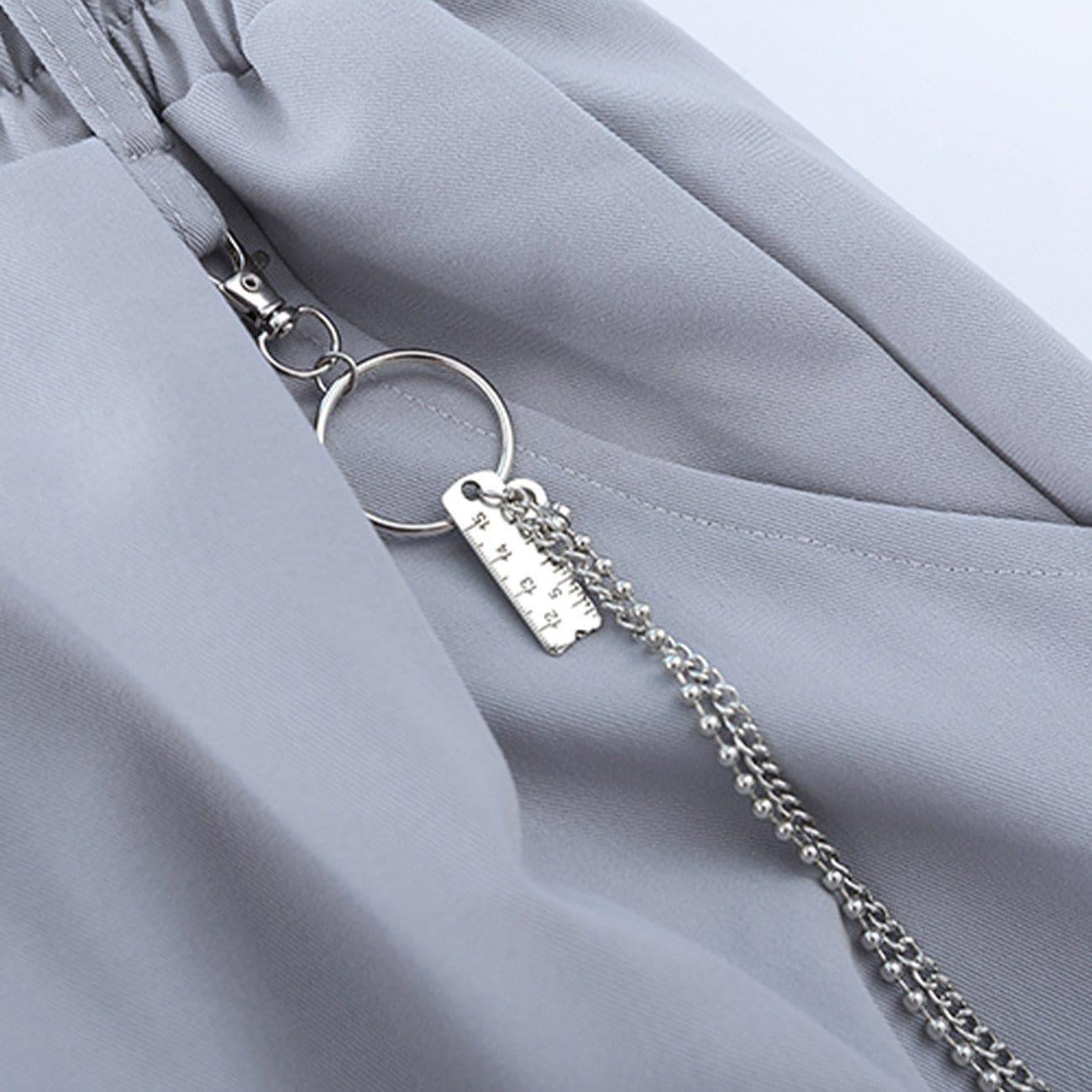 Chain Decoration Pants