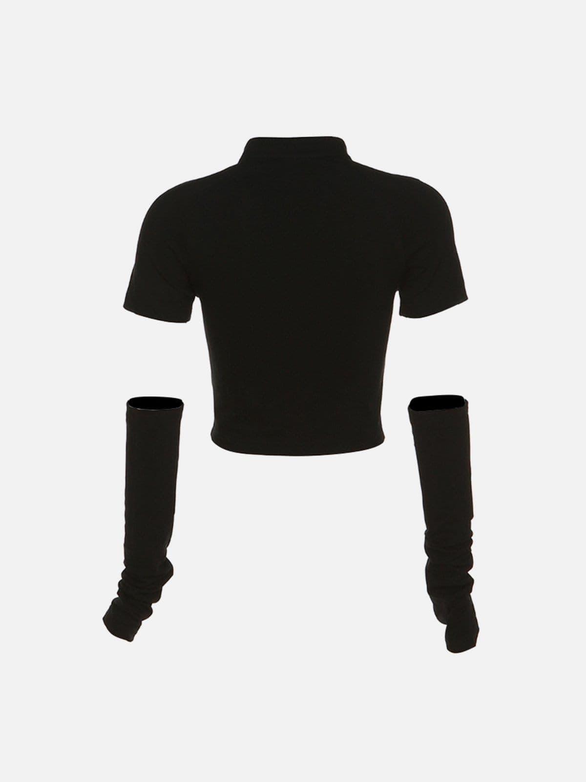 Spider Heart Hollow Long Sleeve T Shirts
