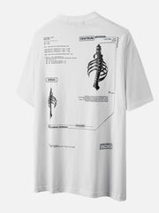 Display Skeleton Graphic Tee